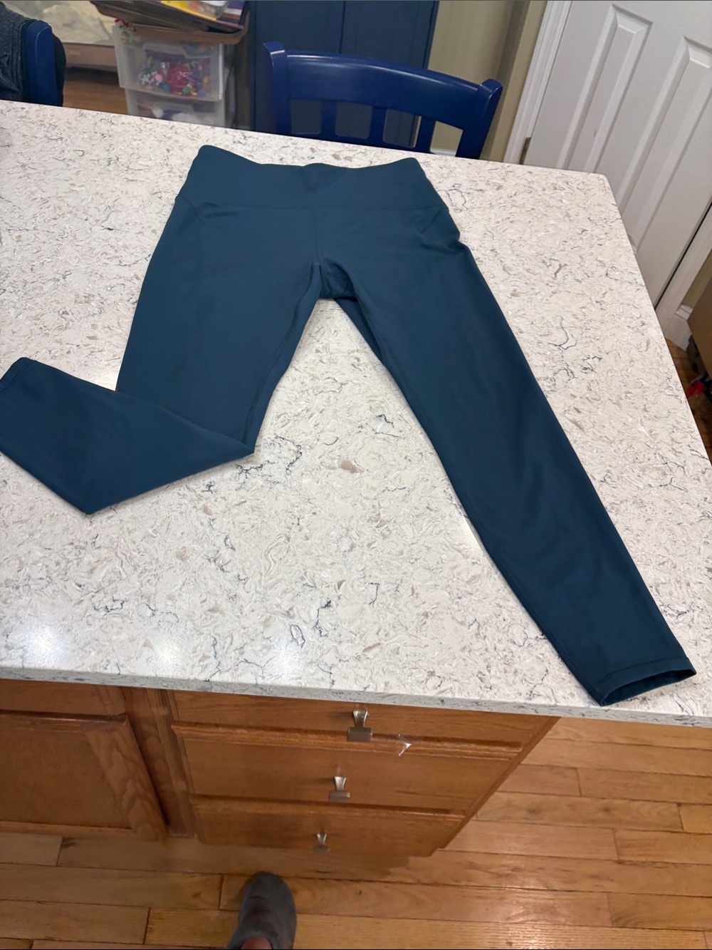 Spyder Women's Teal High-Rise Leggings